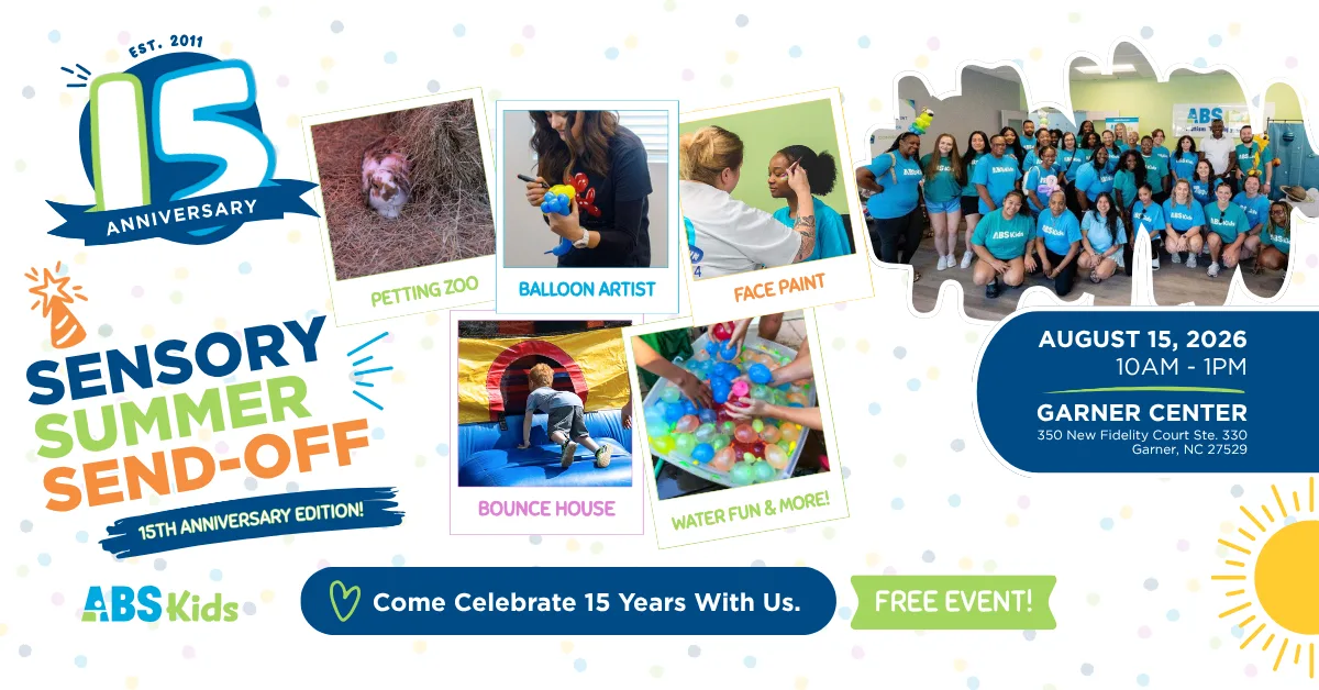 Sensory Summer Send-Off: 15th Anniversary Edition