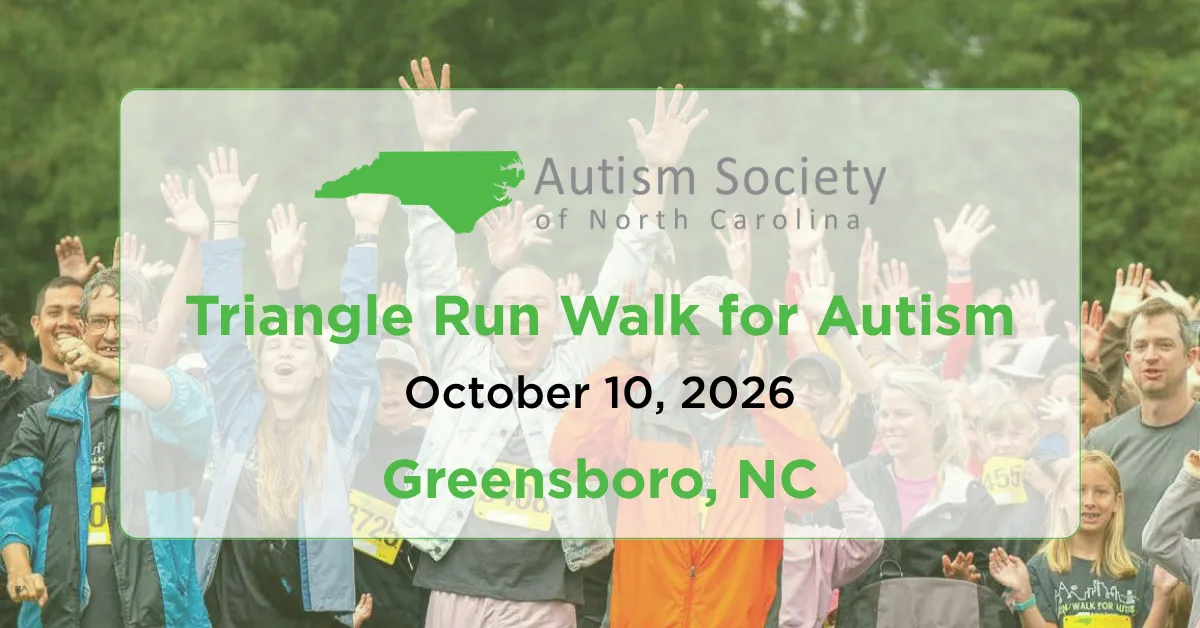 Triangle Run Walk For Autism