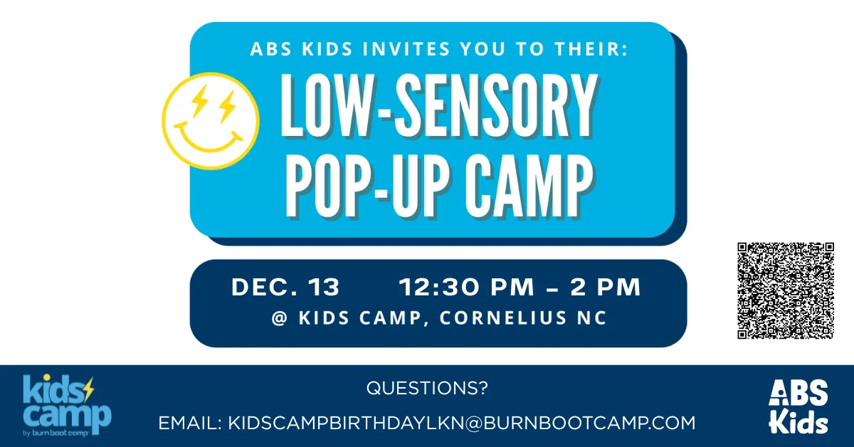 Low Sensory Pop-Up Camp